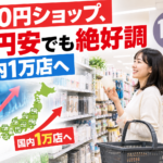 100円ショップ、超円安でも絶好調 国内1万店へ