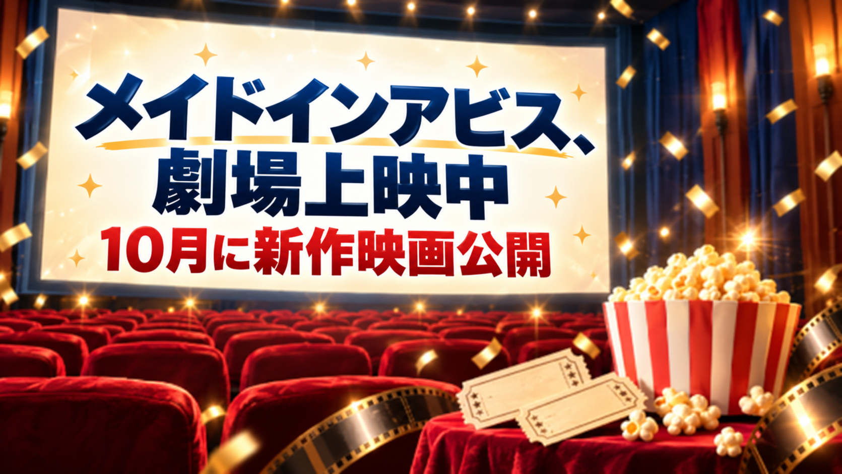 メイドインアビス、劇場上映中　10月に新作映画公開