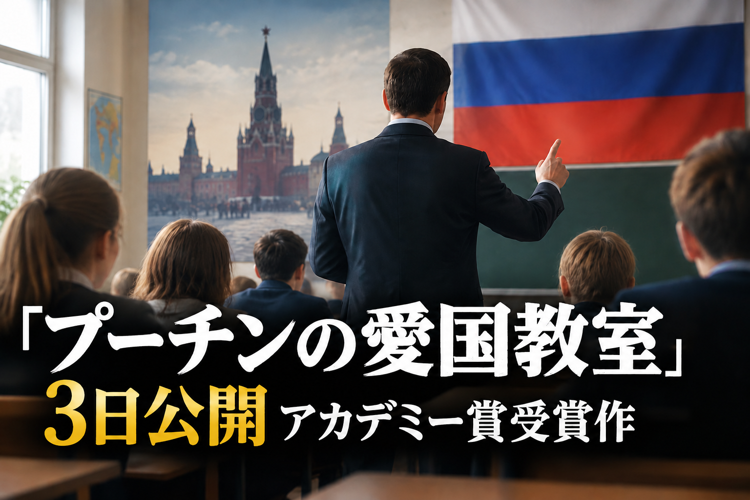 「プーチンの愛国教室」3日公開 アカデミー賞受賞作