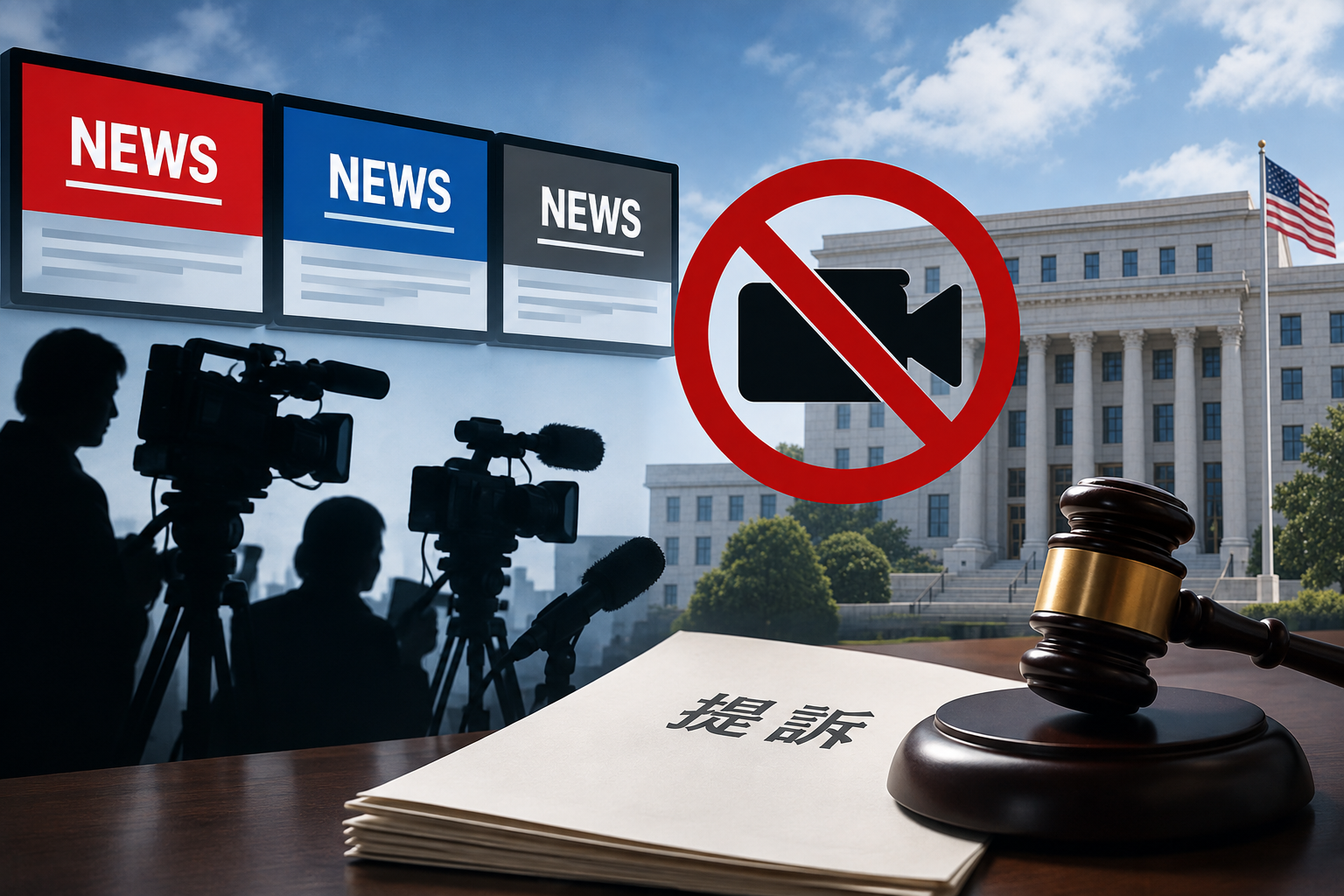 CNNなど3社、取材禁止で政権提訴 判事が記者証の返還命令