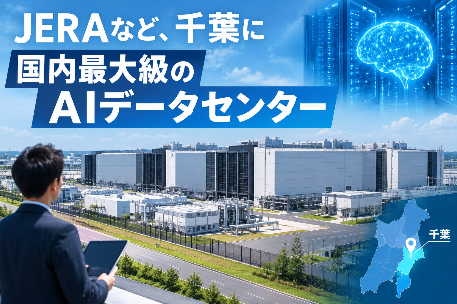 JERAなど、千葉に国内最大級のAIデータセンター