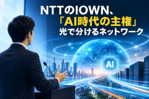 NTTのIOWN、光で分けるネットワークとAI時代の主権